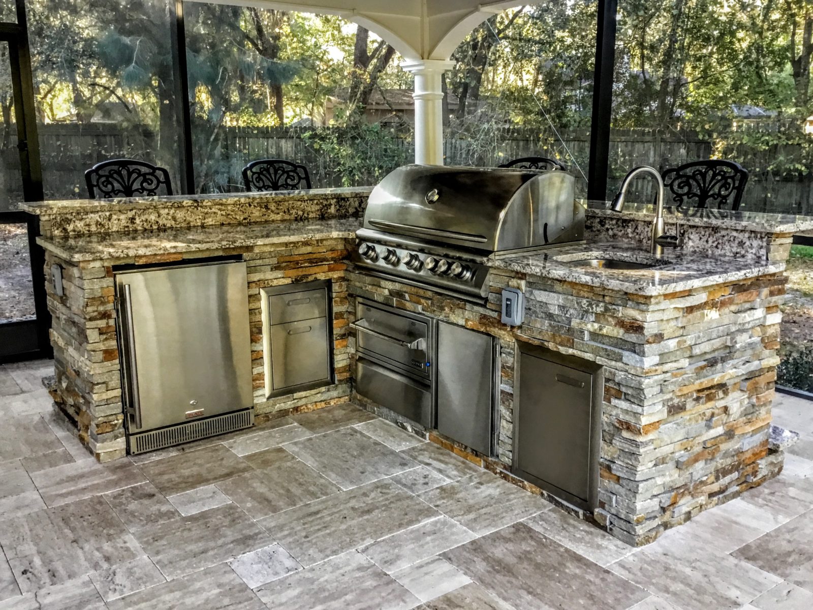 Creative Outdoor Kitchens of Florida Stone - Creative Outdoor Kitchens ...